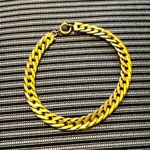 Americ Cuban Link Gold-Plated Bracelet Retro, Y2K, 70’s, 80’s, Vintage 0635 W